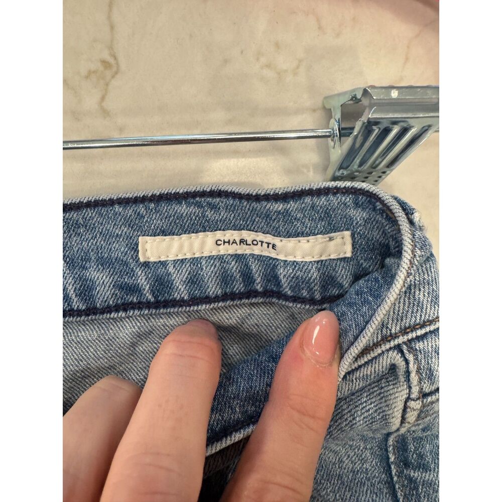 Citizens of Humanity Charlotte Button Fly Distressed Jeans Size 26 - Picture 6 of 11
